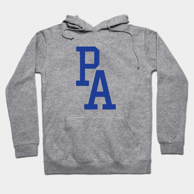 PA Dodger Logo - White Hoodie by KFig21